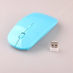 GENERICO - Mouse óptico inalámbrico USB para PC y portátil