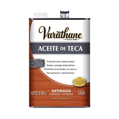 RUST OLEUM - VARATHANE ACEITE DE TECA SATINADO 1 GALÓN