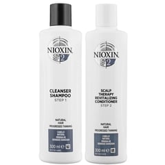 NIOXIN - Nioxin-2 Shampoo Densificador + Acondicionador para Cabello Natural