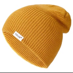 TRUE - Beanie Chullo Gorro Kastpe B - Mostaza