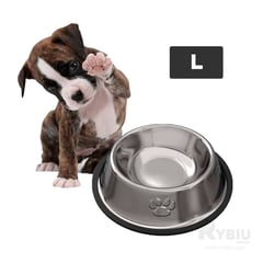 GENERICO - Pet Plate con Base de Goma de Talla L