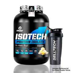 ENERGY NUTRITION - Proteína Isotech 1kg Vainilla Shaker