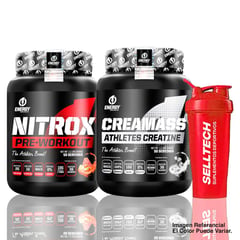 ENERGY NUTRITION - Creatina Creamass 500grNitrox 500gr Fruit