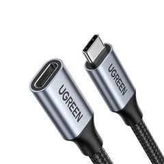 UGREEN - Cable Extensor USB 3.1 Tipo C Macho a Hembra Carga Rápida 1 metro