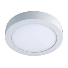 EXTRALED - Lampara led de techo para sobreponer circular 12w luz blanca-