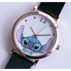 ACCUTIME - Reloj Stitch color oro rosa