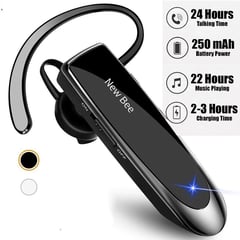 NEW BEE - Audifono handsfree manos libres de larga duracion - negro