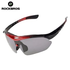 ROCKBROS - Gafas de sol polarizados uv400 c/ 05 lentes itercambiables