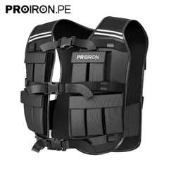 PROIRON - Chaleco ajustable con peso de 10KG