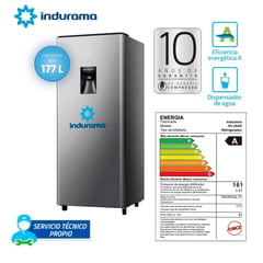 INDURAMA - REFRIGERADORA RI-289D 177 LITROS