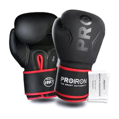 PROIRON - Par de guantes de boxeo mma y muay thai 10oz