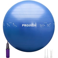 PROIRON - Pelota de yoga de 65cm - celeste