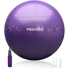 PROIRON - Pelota de yoga de 65cm - morado