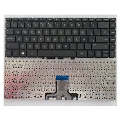 GENERICO - Teclado para hp 14-ce 14-da 14-cd 14cm 14-ma español - negro