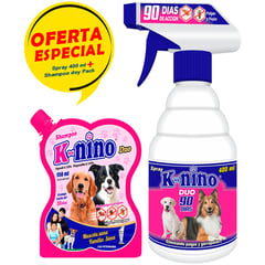 GENERICO - Spray Antipulgas para Perros y Gatos 400ml k-nino shampoo