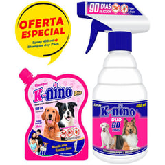 GENERICO - Spray antipulgas para perros y gatos 400ml k-niño shampoo