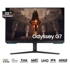 MONITOR GAMER ODYSSEY G7 ULTRA HD 32 " 4K IPS 144HZ 1MS HDR400 LS32BG702ENXGO