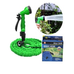 GENERICO - Manguera Expandible Magic Hose 30 Mts + Pistola 7 Chorros