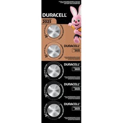 DURACELL - Pila cr2025 3v litio blister de 05 pilas