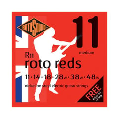 ROTOSOUND - R11 Cuerdas para Guitarra Eléctrica 11-48