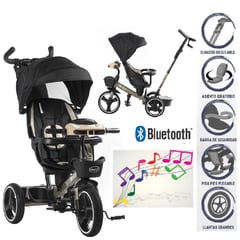 EBABY - Triciclo Guiador Asiento Giratorio Musical y Luces EB367 -NG