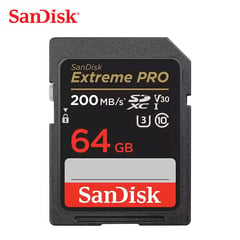 SANDISK - MEMORIA EXTREME PRO UHS-I SDXC DE 64 GB (200MB/S)