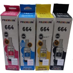 PREMIUM - Tinta 664 PACK Compatible Black Cian Yellow Magenta