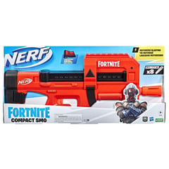 NERF - Lanzador Fortnite Compact SMG Rojo 8 Dardos