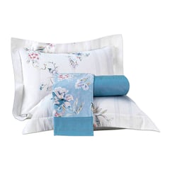 ALTENBURG - Set x2 fundas de Almohada 100% Algodón Pima 200 hilos - CAMPO FLORES