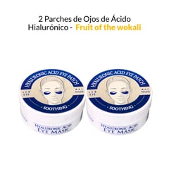 WOKALI - 2 Parches de Ojos de Acido Hyaluronico- Fruit of the wokali
