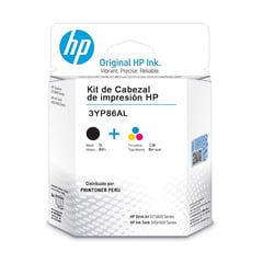 HP - CABEZAL GT51 GT52 M0H51A M0H50A KIT NEGRO Y TRICOLOR