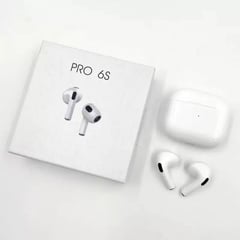 HANDS UP - Audífono Bluetooth Pro 6S Blanco