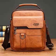 VATYERTY - Jeep vintage - bolso bandolera para hombre color caqui