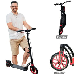 GENERICO - Scooter Urbano Manual Regulable Jovenes Adultos 130 kilos