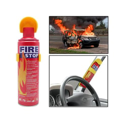 GENERICO - Extintor para carro Vehiculo Camioneta Fire Stop 500ml