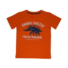 FODAGO - Polo para niño Manga Corta - Naranja