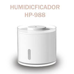 GENERICO - Humidificador Aromatizador Purificador de Aire Difusor con Luces Led