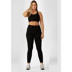 OEM - LEGGINS A LA CINTURA MUJER CALENTADOR INTERIOR MICROFLEECE PLUS L-XXL