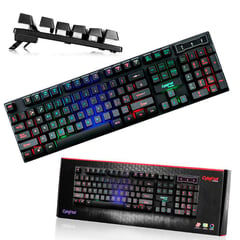 CYBERTEL - Teclado gamer semimecánico xtreme cyb pad