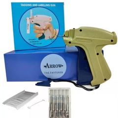 ARROW - Kit Pistola Etiquetadora Ropa, 5000 Balines Y 5 Agujas