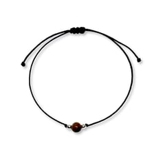 ESPIRAL ROJO - Pulsera Ojo de Tigre - Creatividad Fuerza y Equilibrio