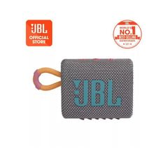 JBL - Parlante bluetooth inalámbrico impermeable jbl go3 - gris