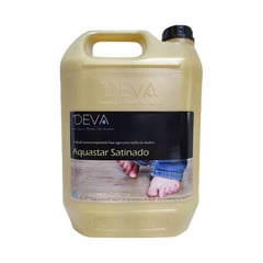 DEVA - BARNIZ BASE AGUA PARA PISOS DE MADERA AQUASTAR SATINADO 5L