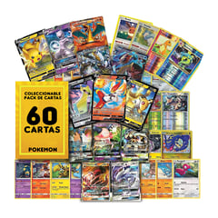 POKEMON - Lote 60 cartas pokemon al azar