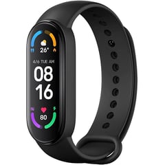 GENERICO - Correa Para Xiaomi Mi Band 5 y 6 - NEGRA