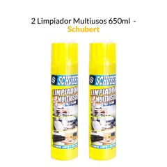 SCHUBERT - 2 Limpiadores Multiusos 650ml -