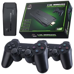 GENERICO - Consola de videojuegos con 10,000 juegos incorporados game stick 64gb