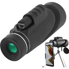 GENERICO - Monocular telescópico 9500m Adaptador de teléfono trípode