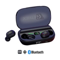 GETHEX - Audífonos Bluetooth JS2 con Case de Carga