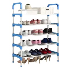 SM - Zapatera Organizador de Calzado Multiusos de 5 Niveles - Azul